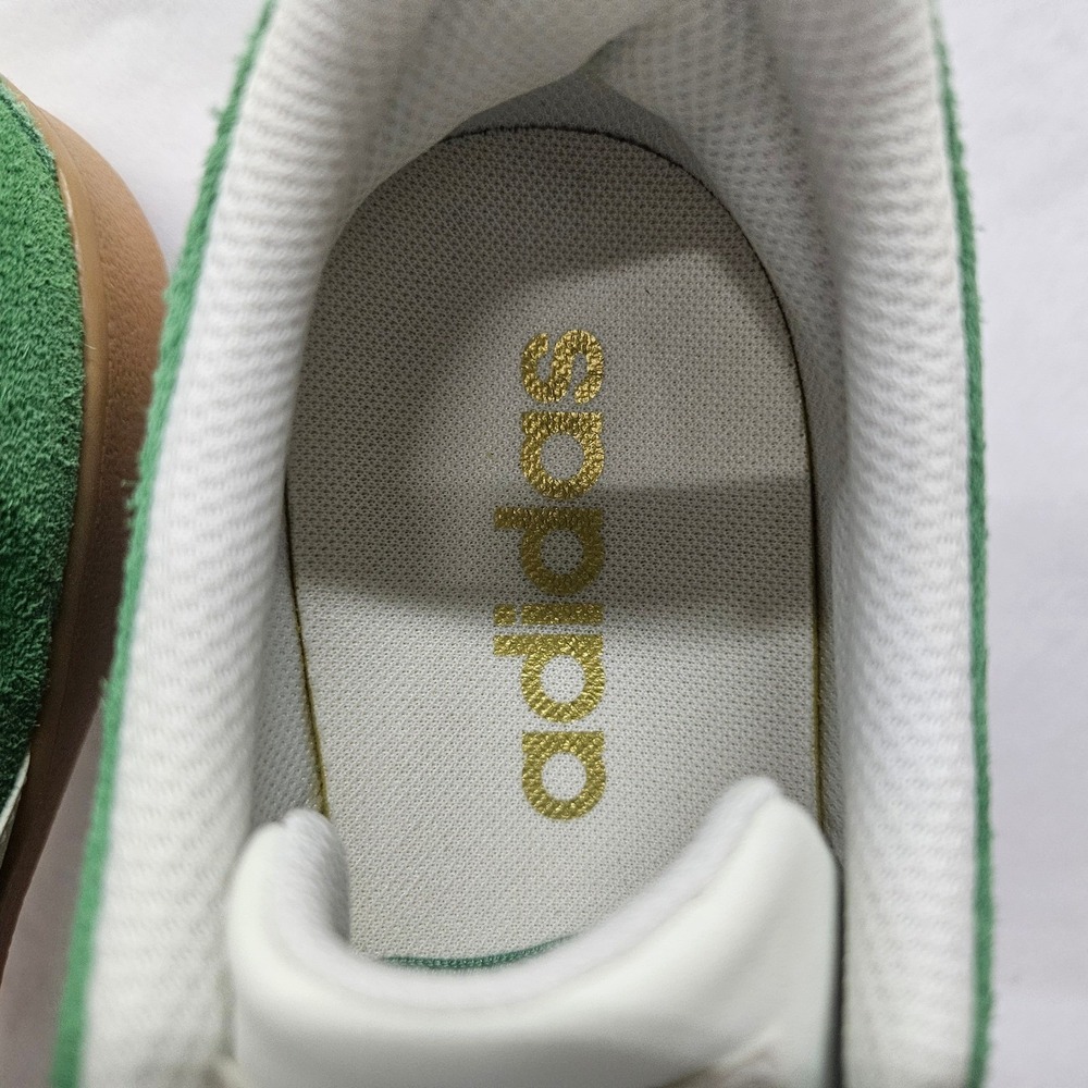 Adidas VL Court 2.0 Casual Sneakers JH5077 Green Suede Gum Sole Men Size 10 - Picture 9 of 10